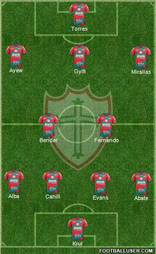 A Portuguesa D Formation 2013