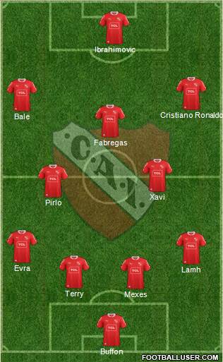 Independiente Formation 2013