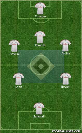 Hamburger SV Formation 2013