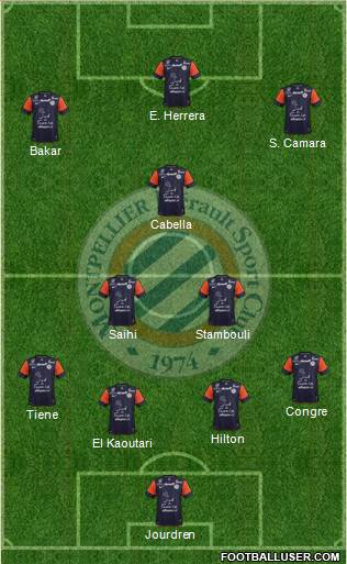 Montpellier Hérault Sport Club Formation 2013