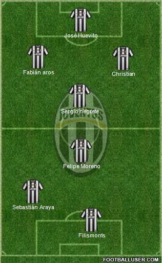 Juventus Formation 2013