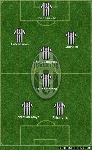 Juventus Formation 2013
