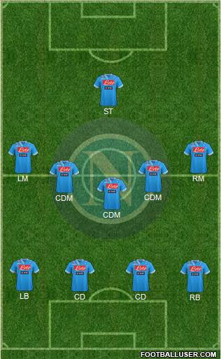 Napoli Formation 2013