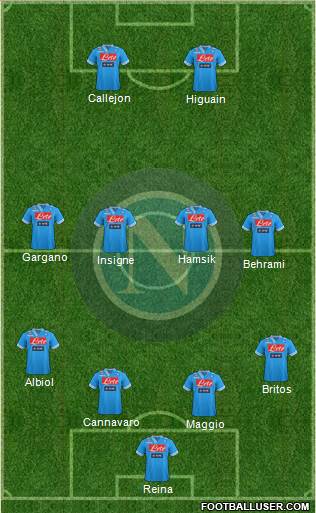Napoli Formation 2013