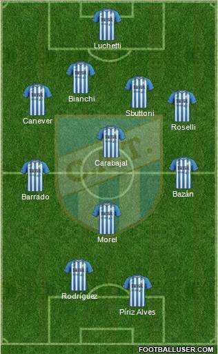 Atlético Tucumán Formation 2013