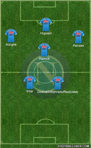 Napoli Formation 2013