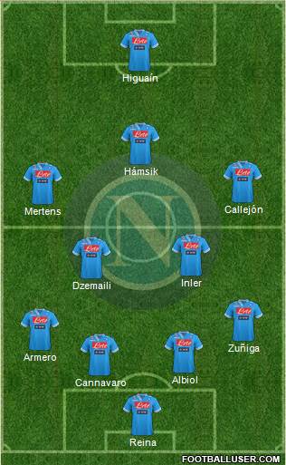 Napoli Formation 2013