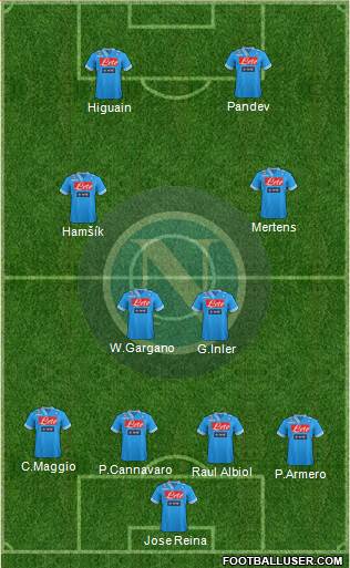 Napoli Formation 2013