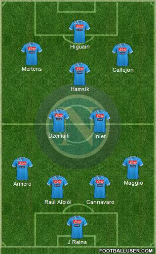 Napoli Formation 2013