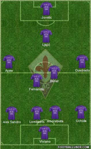 Fiorentina Formation 2013