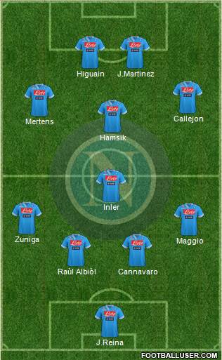 Napoli Formation 2013