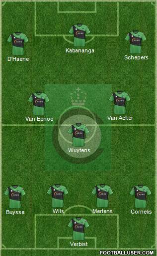 KSV Cercle Brugge Formation 2013
