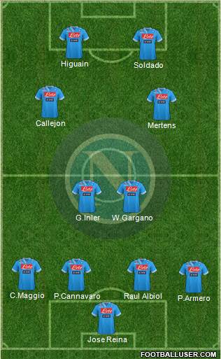Napoli Formation 2013