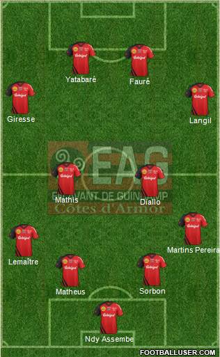 En Avant de Guingamp Formation 2013