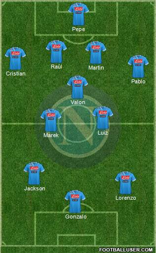 Napoli Formation 2013