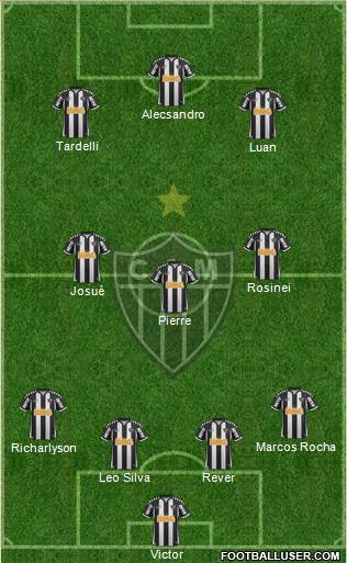 C Atlético Mineiro Formation 2013