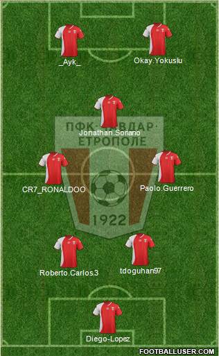 Chavdar (Etropole) Formation 2013
