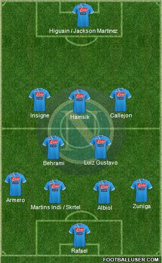 Napoli Formation 2013
