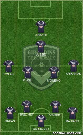 FC Girondins de Bordeaux Formation 2013
