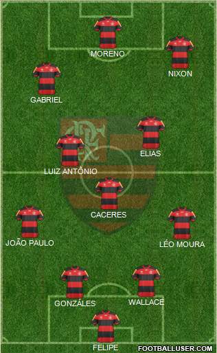CR Flamengo Formation 2013