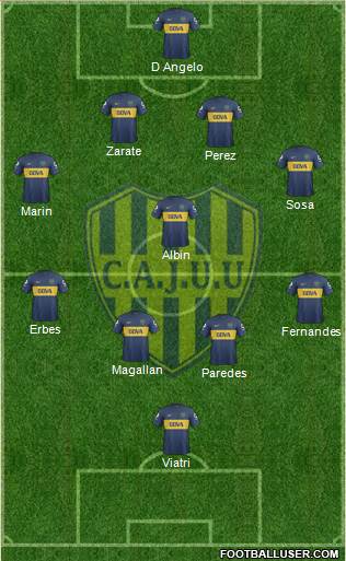 Juventud Unida Universitario Formation 2013