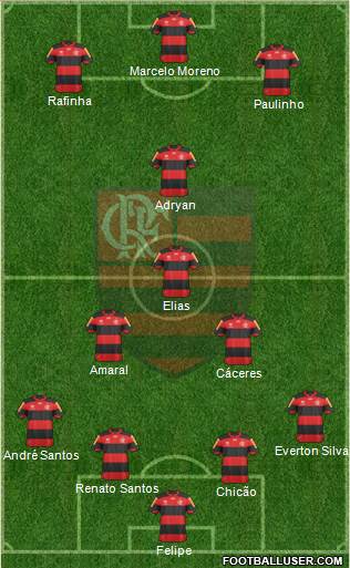 CR Flamengo Formation 2013