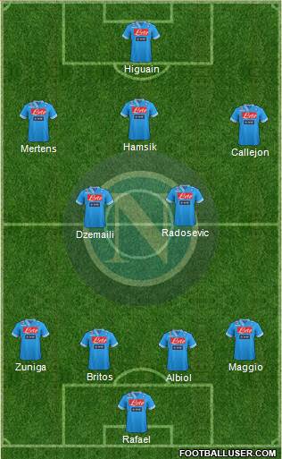 Napoli Formation 2013