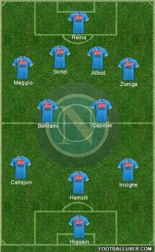 Napoli Formation 2013