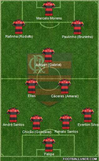 CR Flamengo Formation 2013
