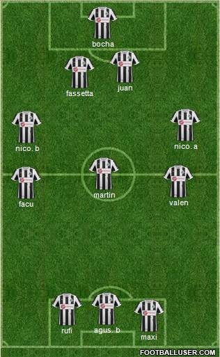 Newcastle United Formation 2013