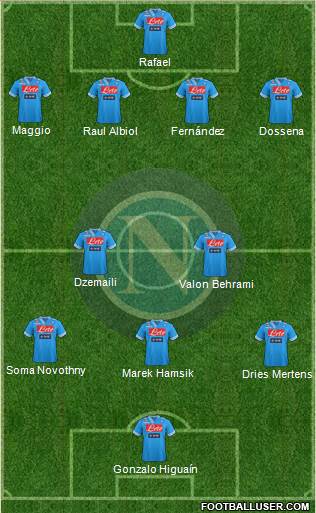 Napoli Formation 2013