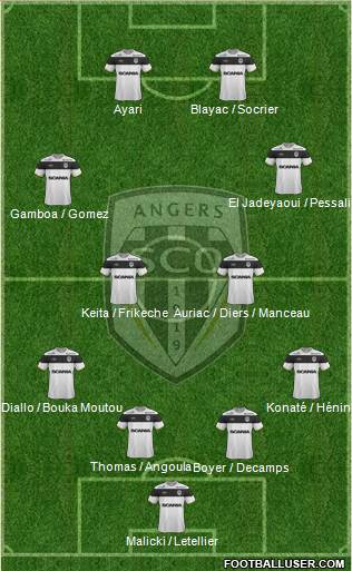 Angers SCO Formation 2013