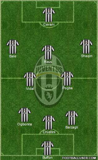 Juventus Formation 2013
