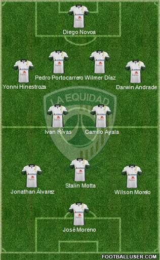CD La Equidad Formation 2013