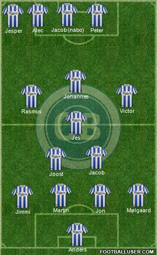 Odense Boldklub Formation 2013