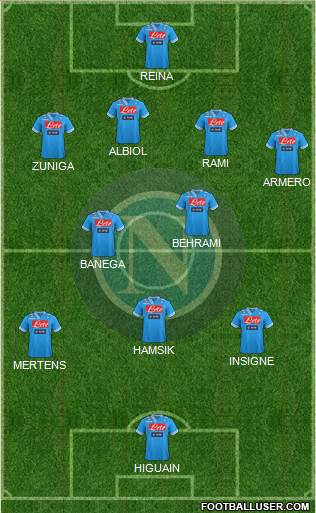 Napoli Formation 2013