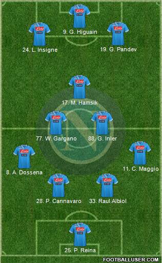 Napoli Formation 2013