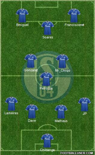 FC Schalke 04 Formation 2013