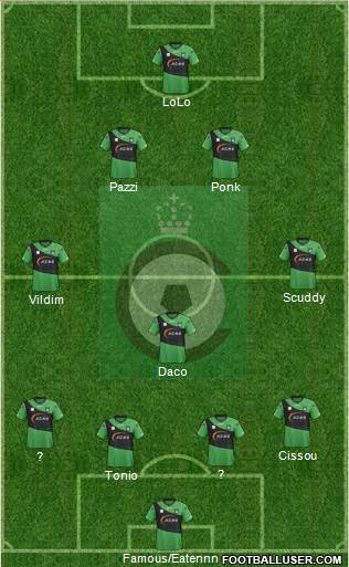 KSV Cercle Brugge Formation 2013