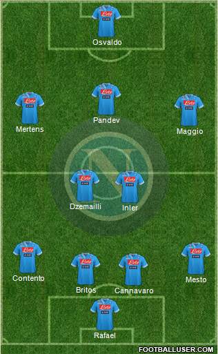 Napoli Formation 2013