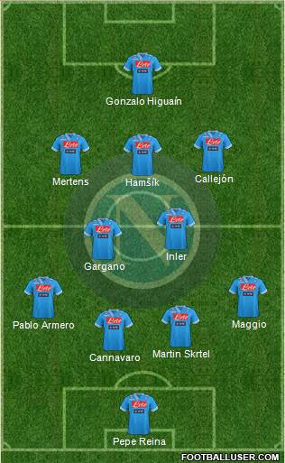 Napoli Formation 2013