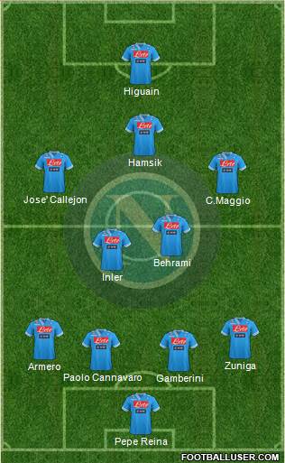 Napoli Formation 2013