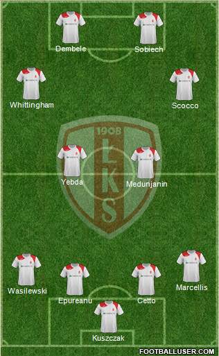 Lodzki Klub Sportowy Formation 2013