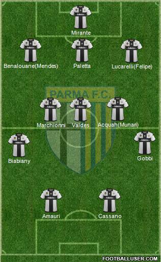Parma Formation 2013