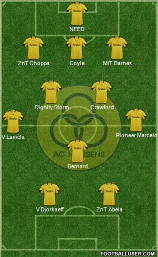 Alliance Club Horsens Formation 2013