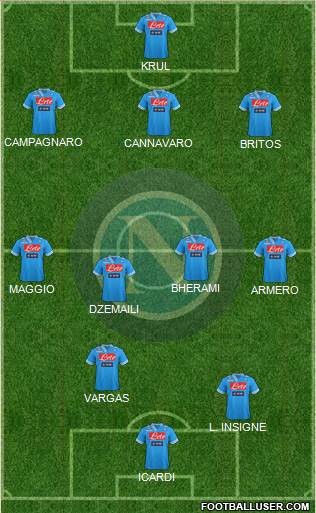 Napoli Formation 2013