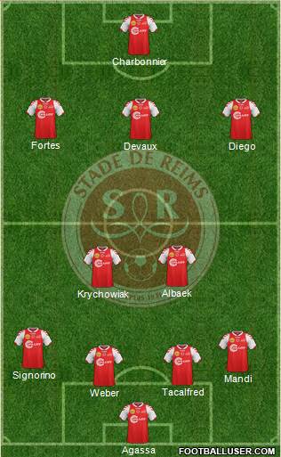 Stade de Reims Formation 2013