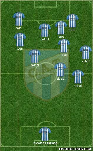 Atlético Tucumán Formation 2013