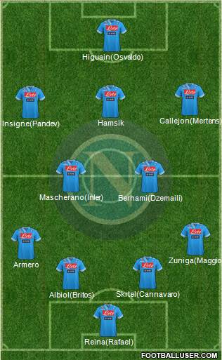 Napoli Formation 2013
