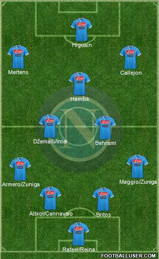 Napoli Formation 2013